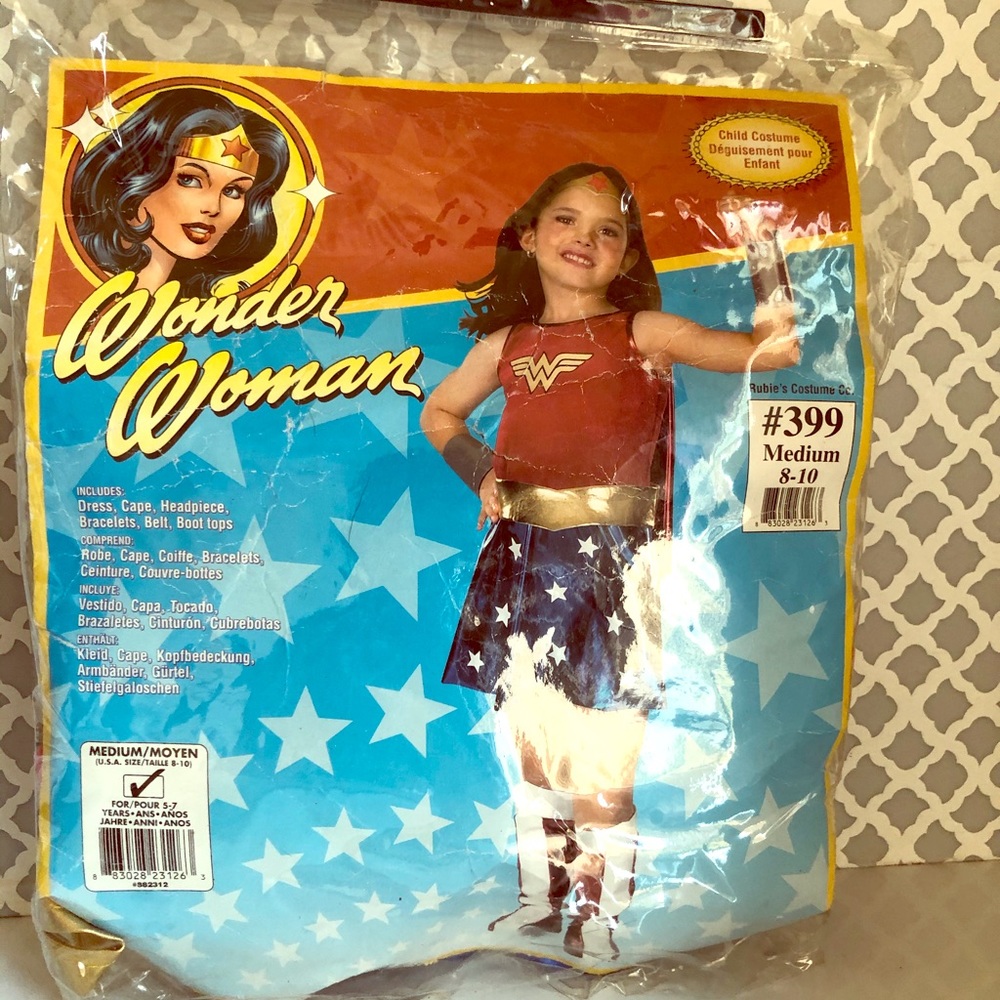 Wonder Women Girl Costume